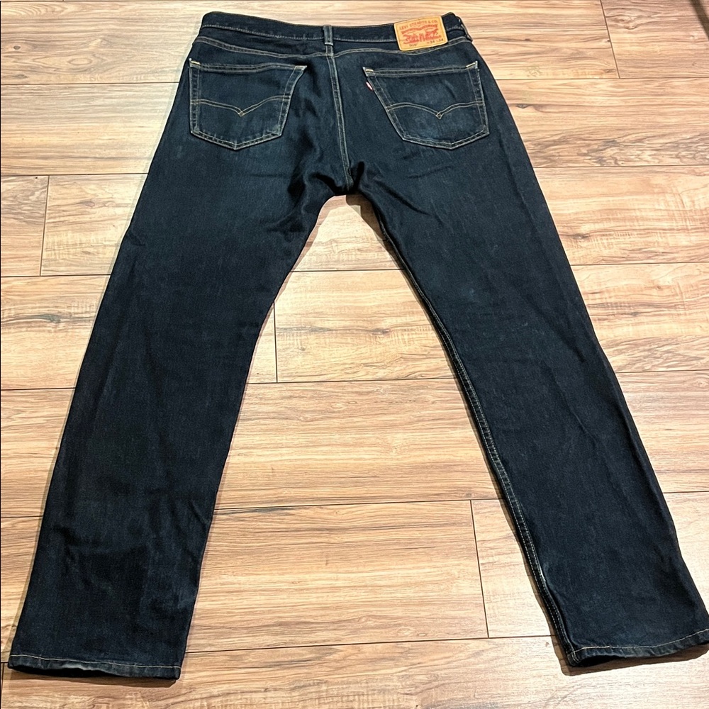 Levi's 505 Men's Dark Blue Straight Jeans